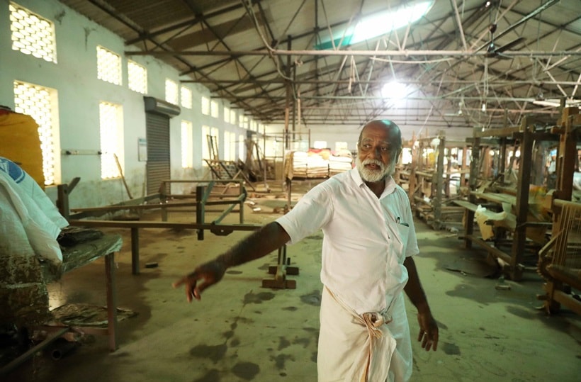 Kerala floods, Kerala floods 2018, Chendamangalam, Chendamangalam handloom industry, Chendamanglam handloom photos, handloom industry chendamangalam, Chendamangalam handloom textiles, handloom textiles industry kerala, kerala handloom industry, Chendamangala kerala, chendamangalam handlooms, Kerala news, Indian Express,