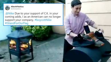 Why some Americans are burning and Nike products Trending News,The Express