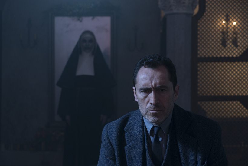 demian bichir as father burke in the nun