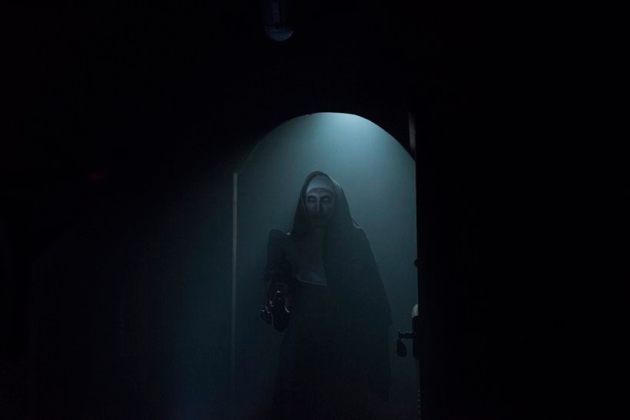 Bonnie Aarons as the nun