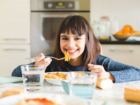 Delicious pasta for kids