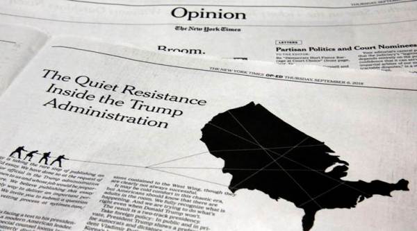 Anonymous NYT Op-Ed: All you need to know