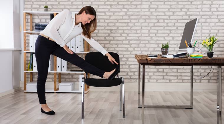 Exercise at work, how to stay fit, office exercises, exercise in office, increase concentration at work, increase concentration in office, indian express, indian express news