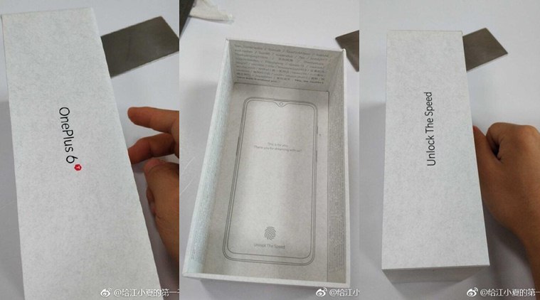 OnePlus 6T leaked box
