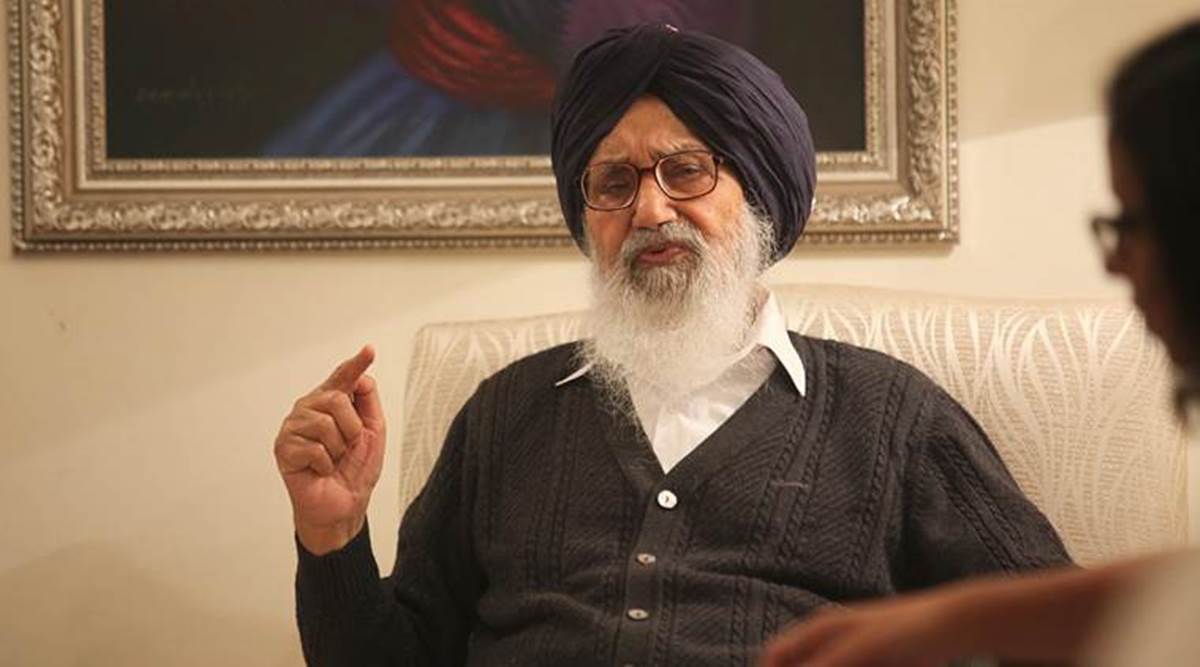 Mistake to believe that 1975 can never happen again: Parkash Singh Badal |  Cities News,The Indian Express