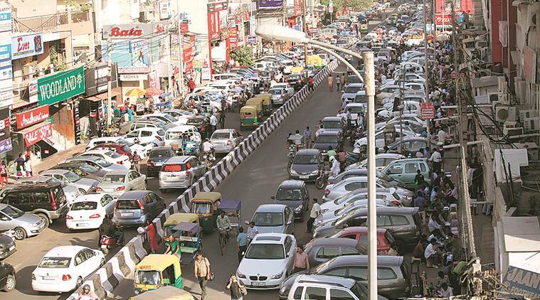 Delhi adds 1,400 cars to its roads each day, said officials.