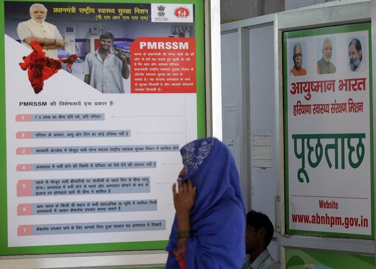 National Health Protection Scheme, narendra modi, jp nadda, pmjay, Pradhan Mantri Jan Arogya Yojana, Pradhan Mantri Jan Arogya Yojana beneficiaries, national health insurance scheme, ayushman bharat, national health insurance scheme benefits, modicare, modi health scheme, indian express