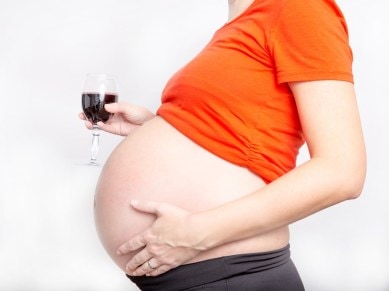 Drinking alcohol while pregnant