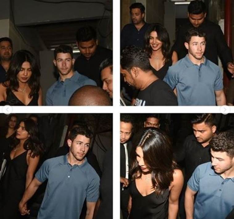 Priyanka Chopra, Nick Jonas in india latest date night photos
