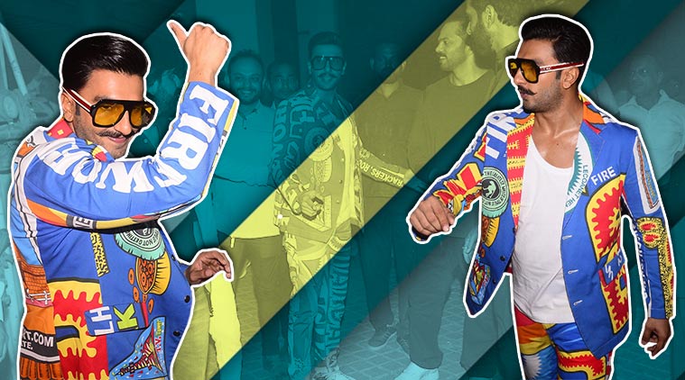 Ranveer Singh, Lecoanet Hemant, Ranveer Singh latest photos, Ranveer Singh fashion, Ranveer Singh quirky fashion, Ranveer Singh updates, celeb fashion, bollywood fashion, indian express, indian express news