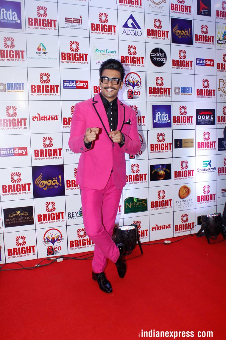 ranveer singh at yogesh lakhani's birthday