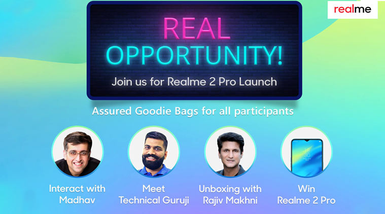 Realme 2 Pro, Realme 2 Pro launch, Realme 2 Pro India launch, Realme 2 Pro vs OnePlus 6T, Realme 2 Pro features, Realme 2 Pro specifications, Realme 2 Pro price in India