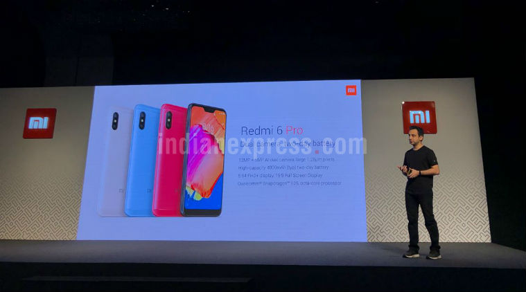 Xiaomi Redmi 6 Series Launched In India Price Specifications Sale Date Technology News The Indian Express