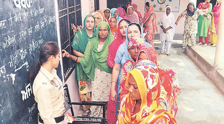repoll in Punjab, Shiromani Akali Dal, SAD, Congress, allegations of rigging, Ludhiana, Punjab, Indian Express