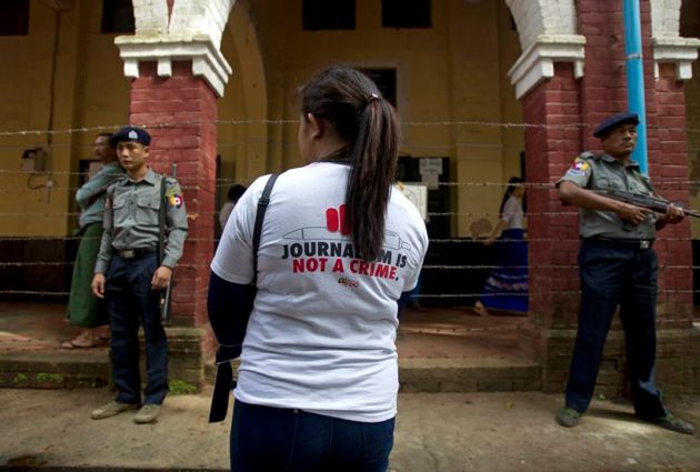 Myanmar court jails Reuters reporters for 7 years in landmark secrets case