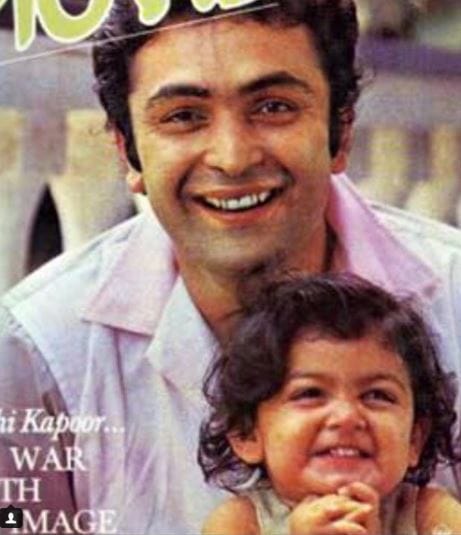 Rishi Kapoor Riddhima Kapoor Sahani