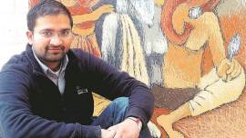Rishi Raj Tomer is this year’s Sohan Qadri Fellow