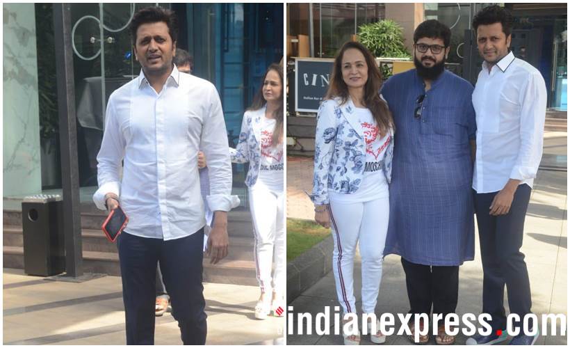 Riteish Deshmukh, Smita Thackerey, Rahul Thackeray