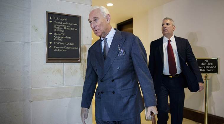 Roger stone, roger stone prison sentence, Donald trump, donal trump advisor, US district courts, United states news, world news, indian express news