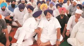 SAD 759 Shiromani Akali Dal, SAD, sukhbir singh badal, SAD president, false case on sukhbir singh badal, Punjab, Ludhiana, Indian Express,