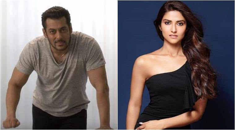 salman khan intorduces nutan granddaughter