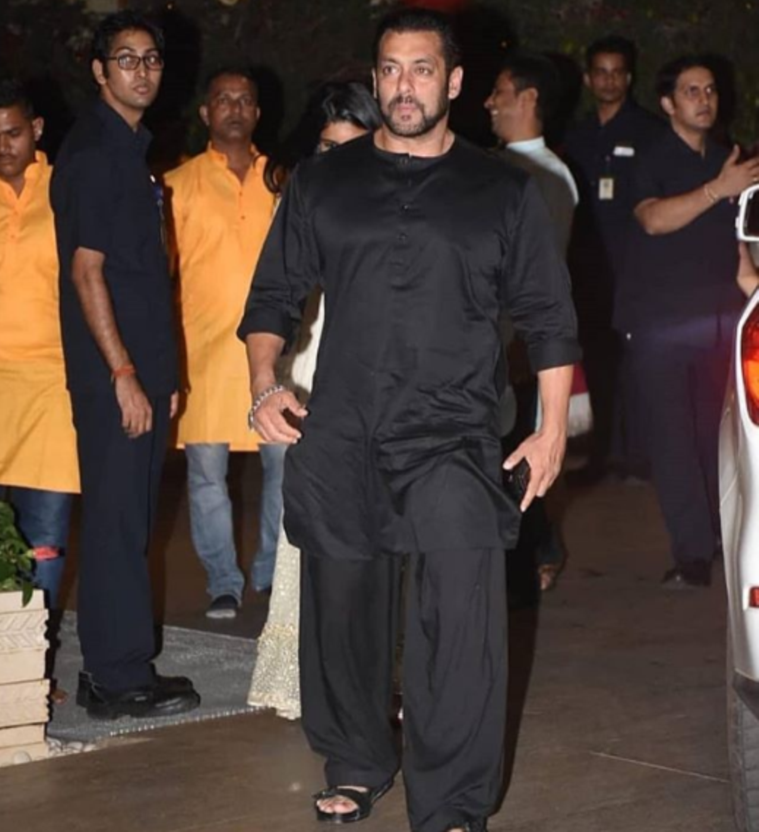 Salman Khan celebrated Ganesh Chaturthi with the Ambanis