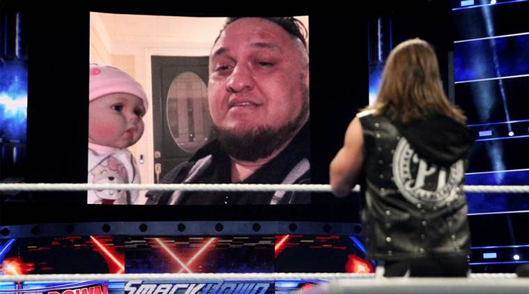 Wwe Smackdown Live Results Samoa Joe Crosses Line Reaches Aj Styles Family Home Sports News The Indian Express