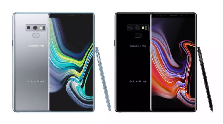 silver galaxy note 9