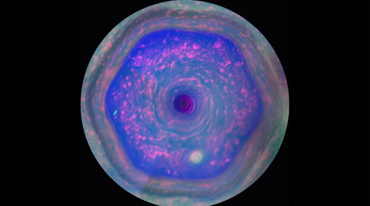 Spacecraft, Planetary science, Spaceflight, Christiaan Huygens, Saturn, CassiniHuygens, Saturn's hexagon, Cassini retirement, lead author, Leigh Fletcher, University of Leicester, National Aeronautics and Space Administration, Cassini project scientist, Linda