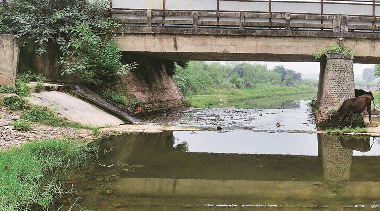 Chandigarh: Sewage water released into SYL washes away road near Kharar ...