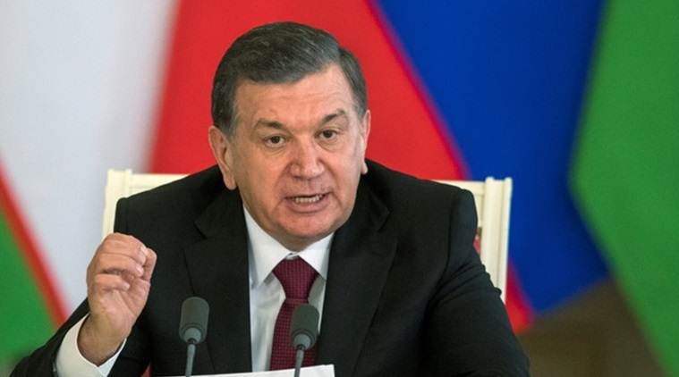 On Monday, Uzbekistan's President Shavkat Mirziyoyev will be given an official welcome at the Rashtrapati Bhavan. (Reuters/File)