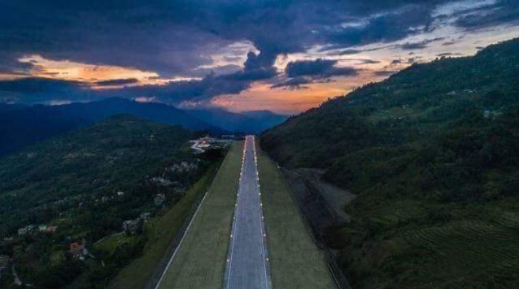 Image result for sikkim first airport