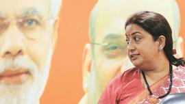 Smriti Irani, Sanjay Nirupam, Delhi High Court, criminal defamation against Smriti Irani, Congress, 2012 poll results TV debate, India news, Indian Express