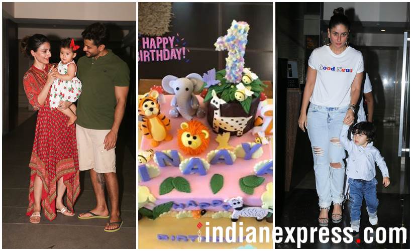 Soha Ali Khan daughter Inaaya Naumi Kemmu birthday bash Kareena Kapoor Khan, Taimur Ali Khan