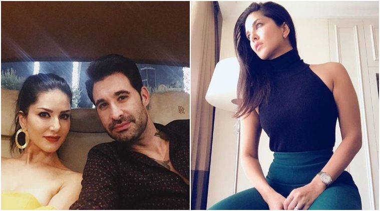 sunny leone and daniel weber spend time together on their dubai vacation entertainment news the indian express sunny leone and daniel weber spend time