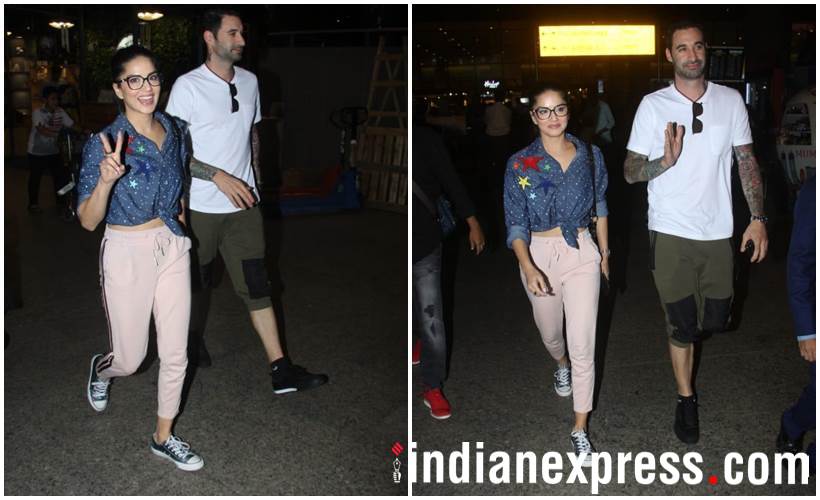 Sunny Leone and husband Daniel Weber