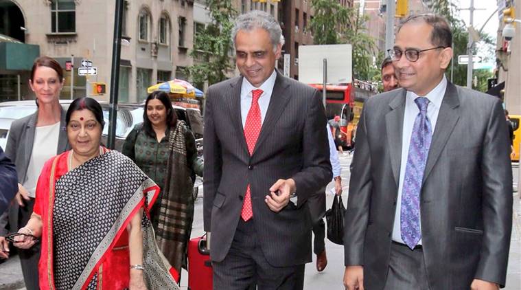 Sushma Swaraj, UNGA, United Nations, External Affairs Minister, Indian express news