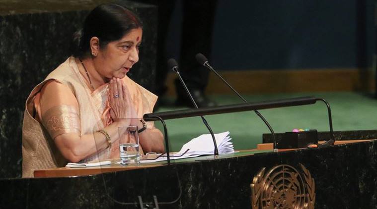 Full Statement Sushma Swaraj At Rd Session Of UNGA India News The Indian Express