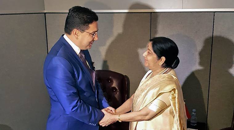 Sushma Swaraj holds series of bilateral meetings on sidelines of UNGA meet