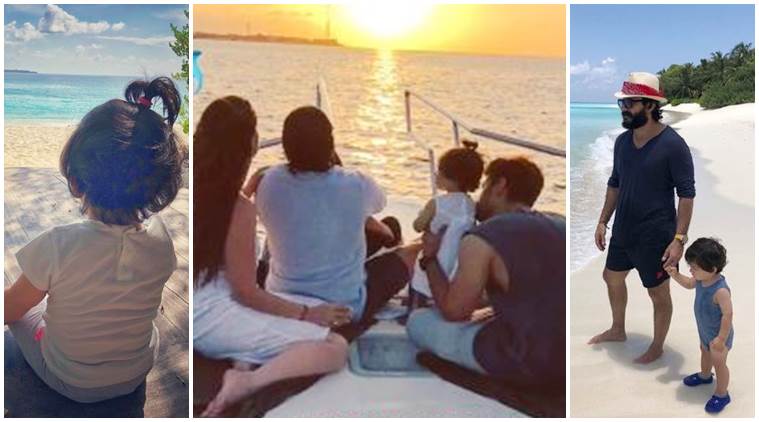 Taimur, Inaaya, Kareena, Saif, Soha, kunal Day 2 in Maldives