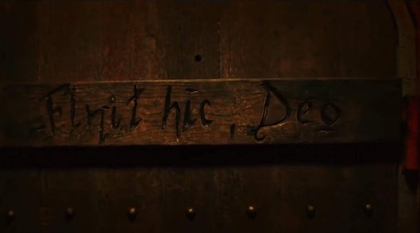 the nun latin inscription