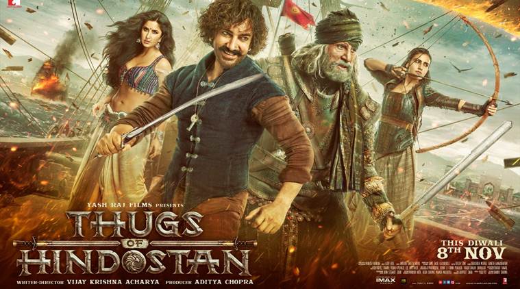 Image result for thugs of hindostan poster hd