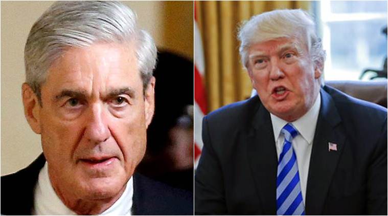 Image result for Ready to fight, Trump says he'll watch 'a little' of Mueller