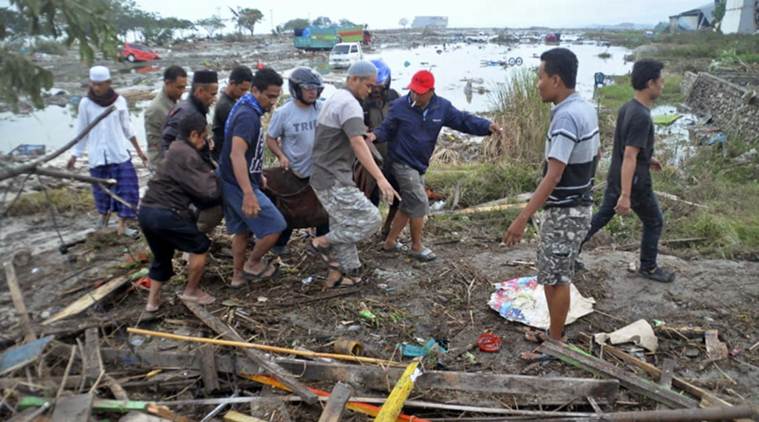 Indonesia tsunami highlights Death toll nears 400, fate of hundreds more unknown World News,The Indian Express