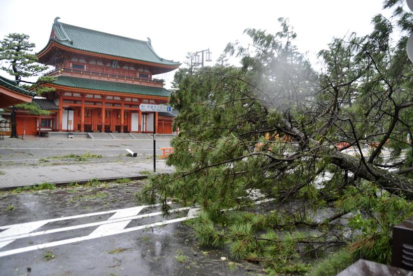 Typhoon Jebi leaves trail of destruction across Japan