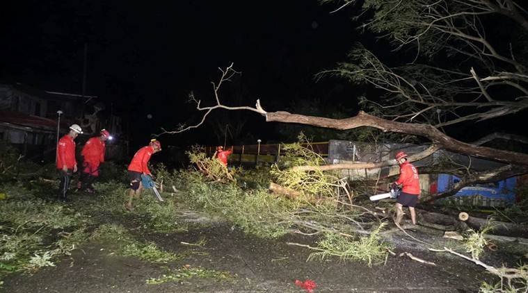 Typhoon Mangkhut, Philippines typhoon, death toll, Philippines death toll, Philippines weather, Philippines typhoon, Philippines climate, Philippines news, world News, Indian express