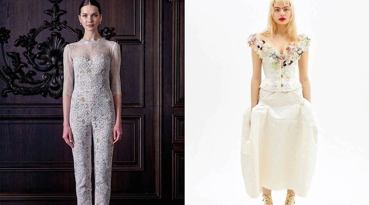 unusual white dresses