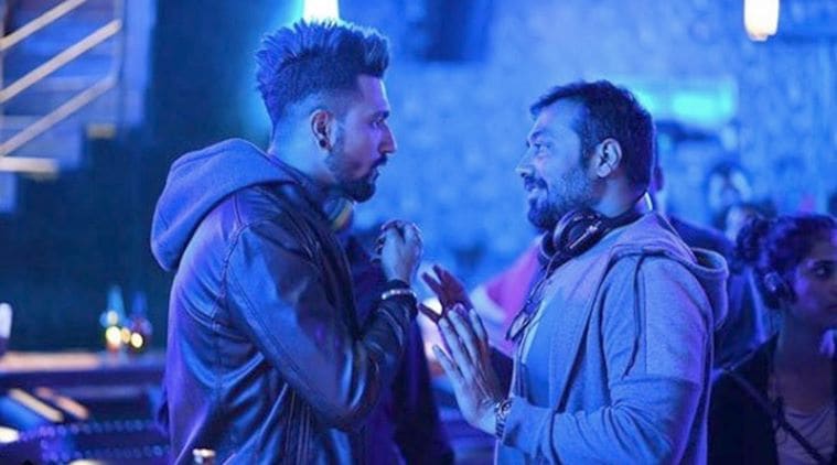 vicky kaushal with anurag kashyap in manmarziyaan