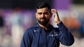 Virat Kohli reacts after the end of the 4th test which England won by 60 runs on the fourth day of the 4th cricket test match between England and India at the Ageas Bowl in Southampton, England