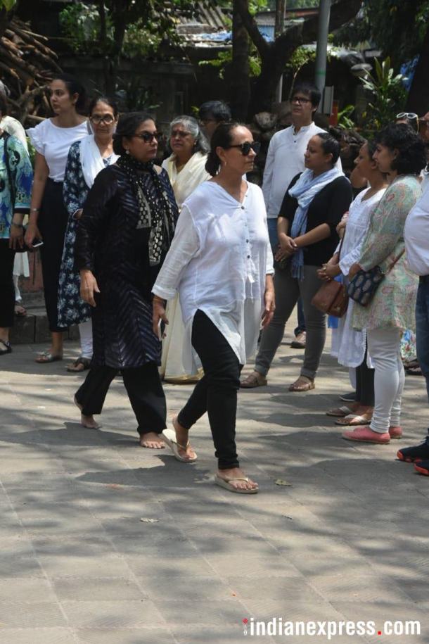 Shabana Azmi, Mahesh Bhatt, Shyam Benegal pay last respects to Kalpana Lajmi